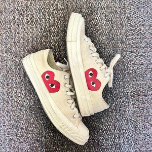 Comme de Garçons Womens Converse, US Size 8 Womens